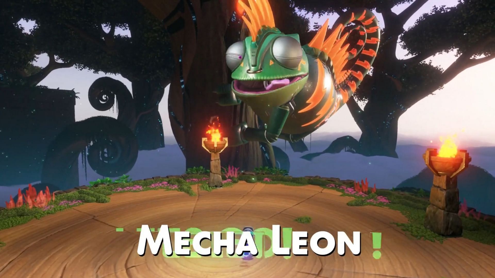 Astro Bot Mecha Leon boss fight (Image via Sony)