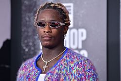 "Thug, did you have an issue with Rich Homie?" — Lil Woody tries asking Young Thug a question from the witness stand making him laugh