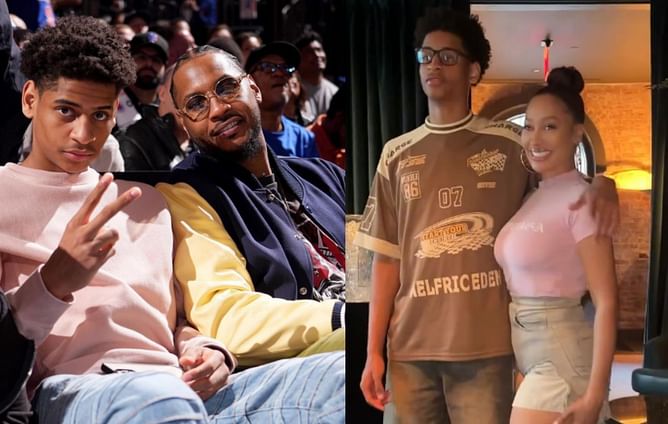 "Being Melo's son put an extra target on my back": Carmelo Anthony's son Kiyan reflected on a game in EYBL