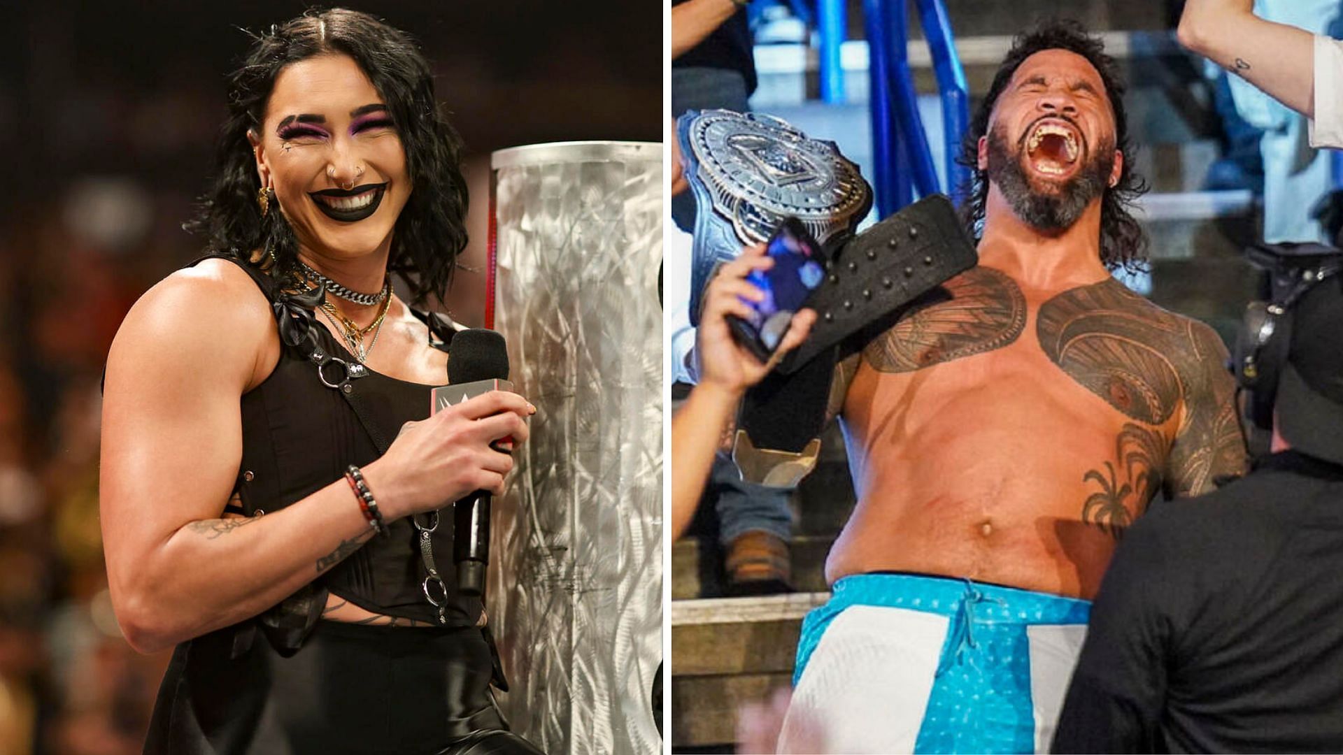 Main Event Jey won a title last week on RAW. [Photos: WWE.com]