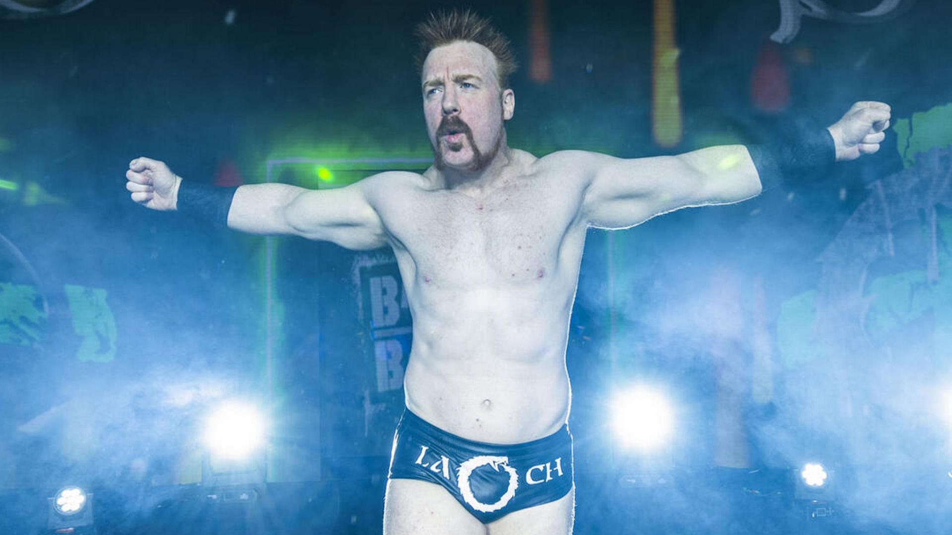 Sheamus performs on RAW [Photo credit: WWE]