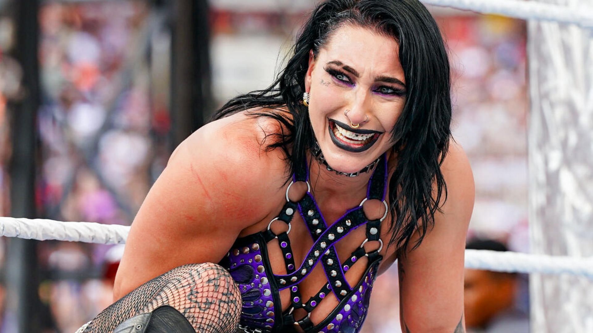 Rhea Ripley at SummerSlam in August 2024 [Photo credit: WWE]