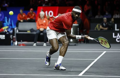 Frances Tiafoe at the 2022 Laver Cup  - Source: Getty