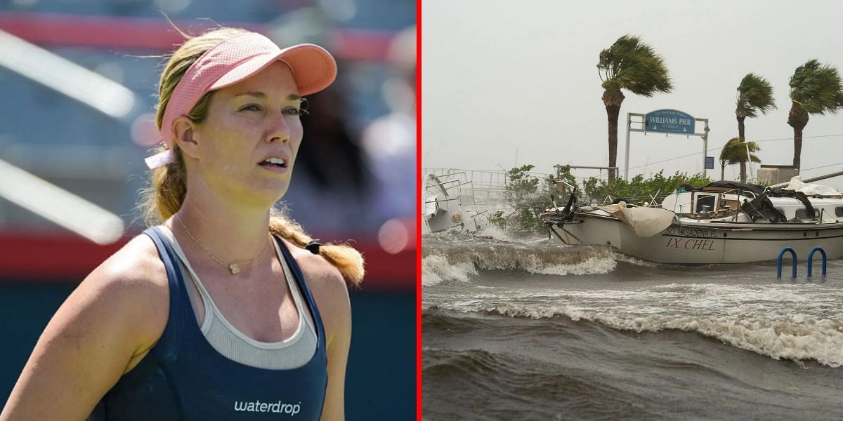 Danielle Collins sends prayers for victims of Hurricane Helene | Getty