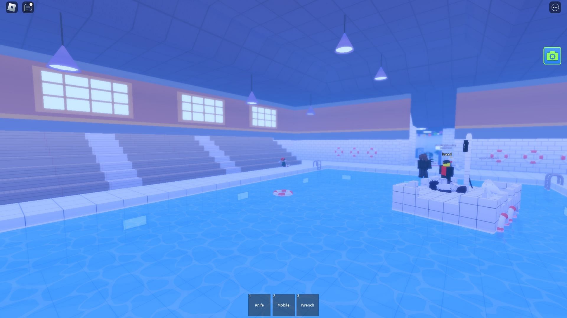 The Pool area (Image via Roblox)