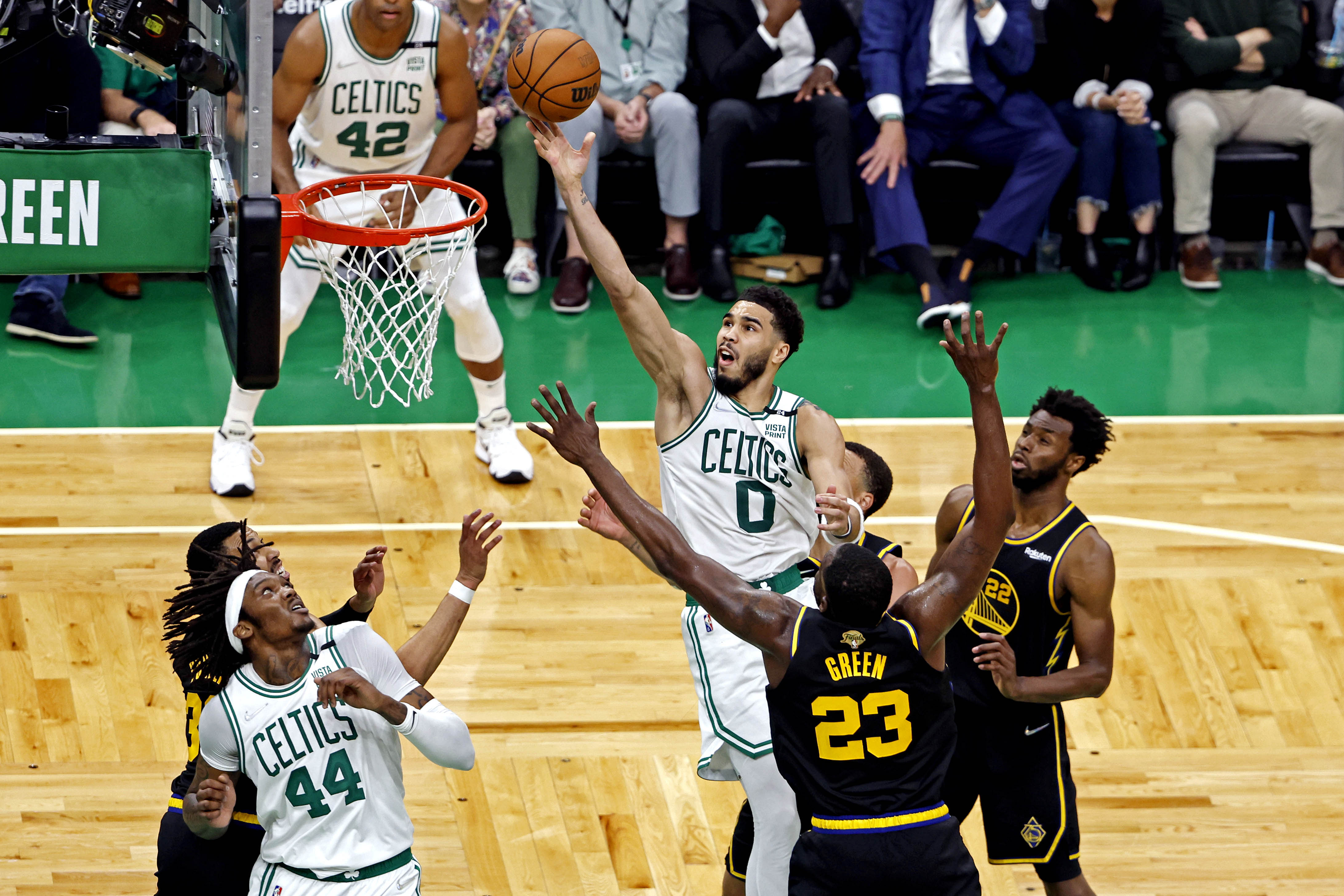 Jayson Tatum was invited to Draymond Green&#039;s wedding. (Photo: IMAGN)