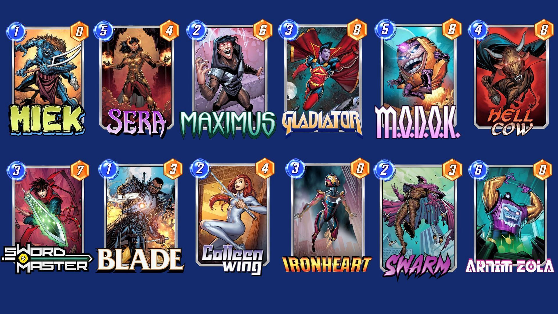 The Sera Control Discard Deck is the best discard-oriented Marvel Snap Miek deck (Image via Nuverse)