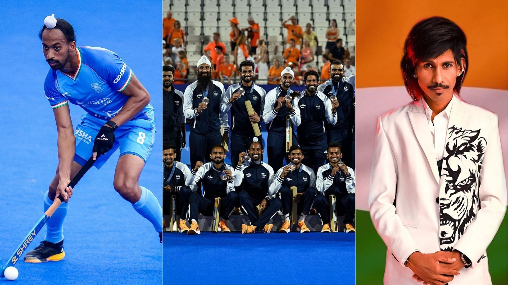 The Indian Hockey Team has recently defended their title at the Asian Champions Trophy. (Image credit: Getty and DollyChaiwala/IG)