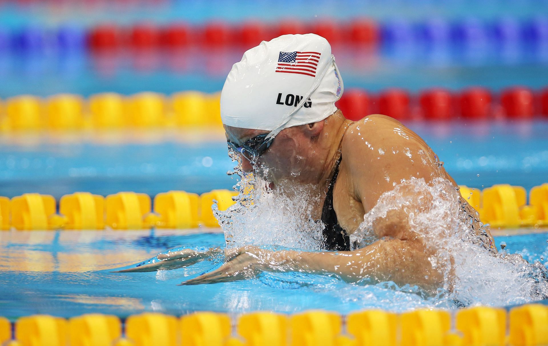 Jessica Long in action at the London Paralympics in 2012 [Image Source: Getty]