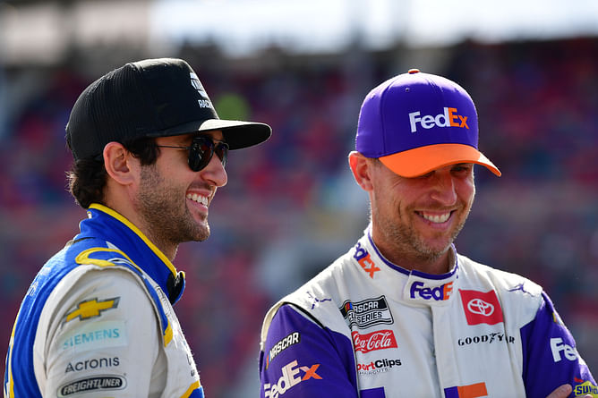 Denny Hamlin and Chase Elliott outline what needs to go right to win NASCAR championship