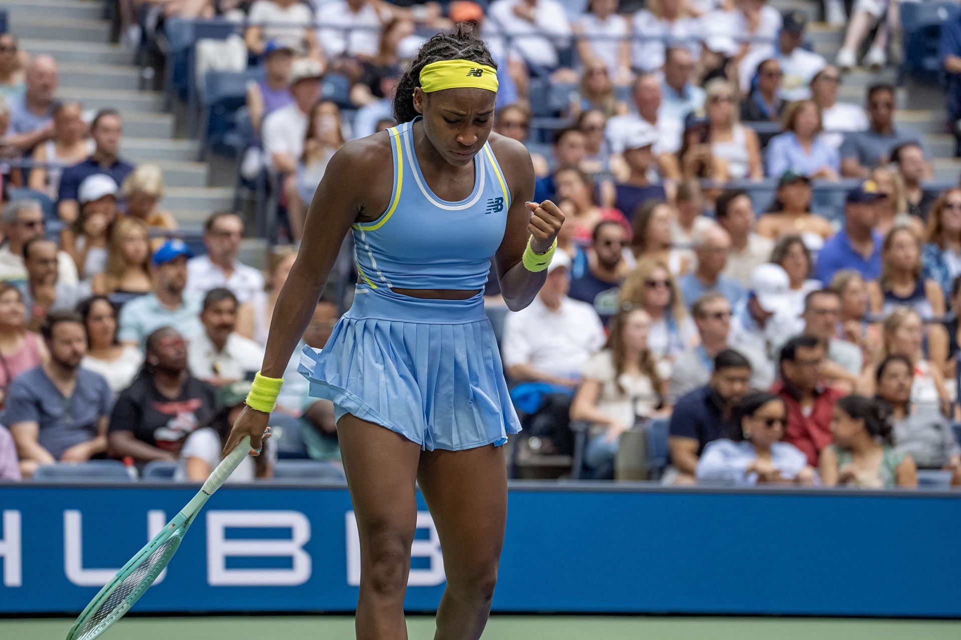 Coco Gauff at the US Open 2024. (Photo: Getty)