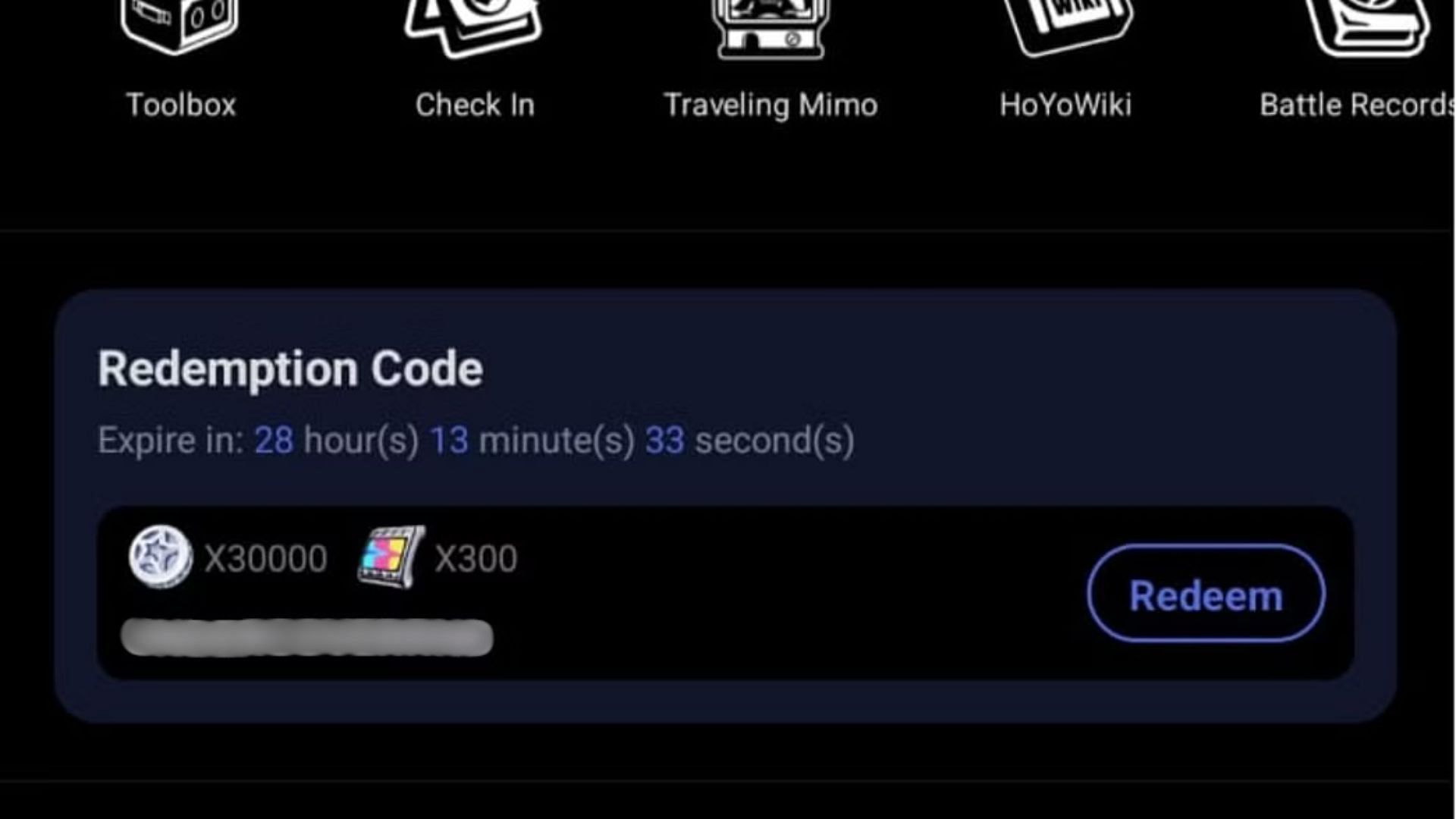 How to redeem from HoYoLAB (Image via HoYoverse)