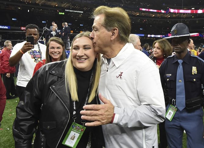 “Tears were rolling”: Nick Saban’s daughter Kristen Saban recalls emotional moment when Alabama honored legendary coach's legacy