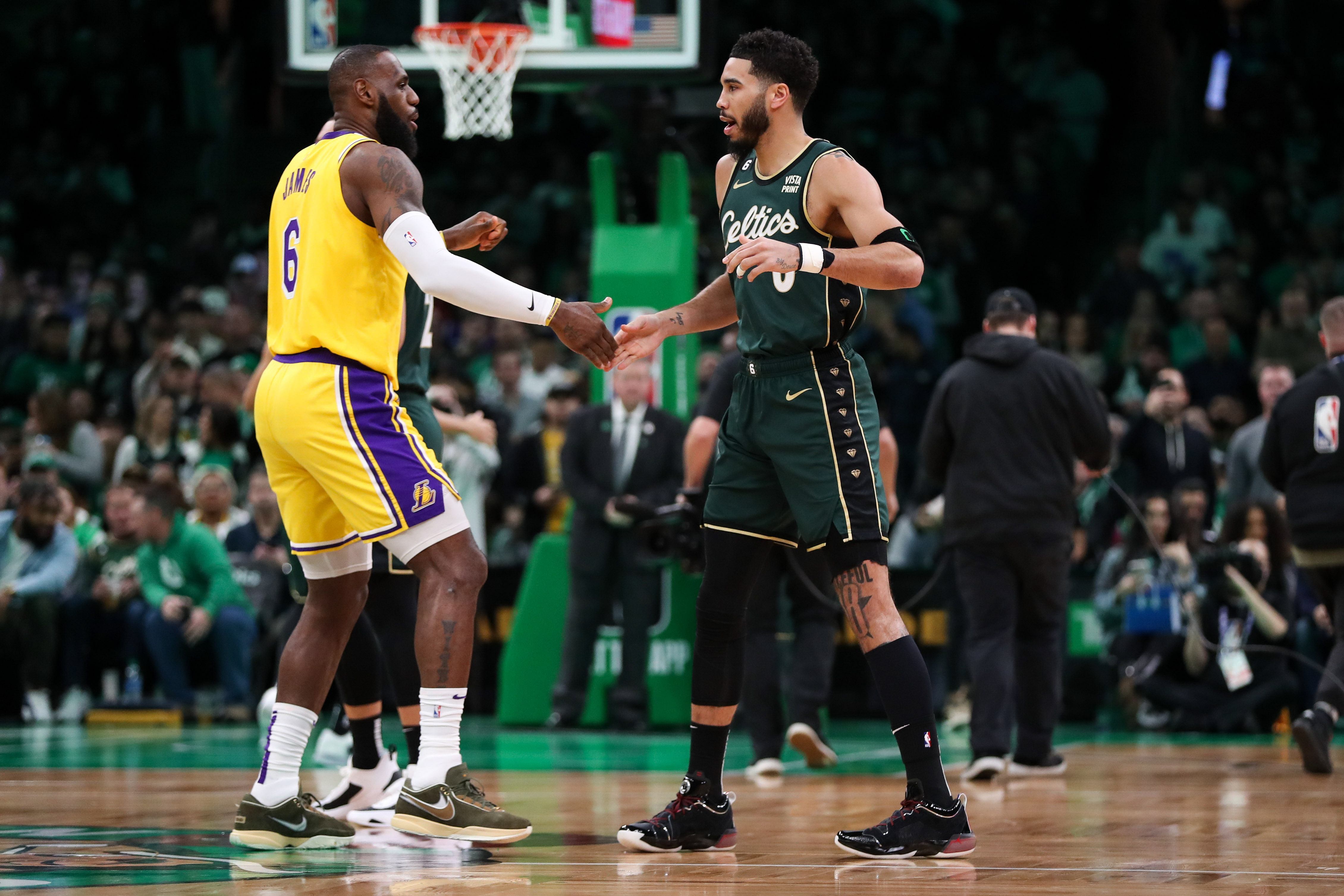 NBA: Los Angeles Lakers at Boston Celtics - Source: Imagn