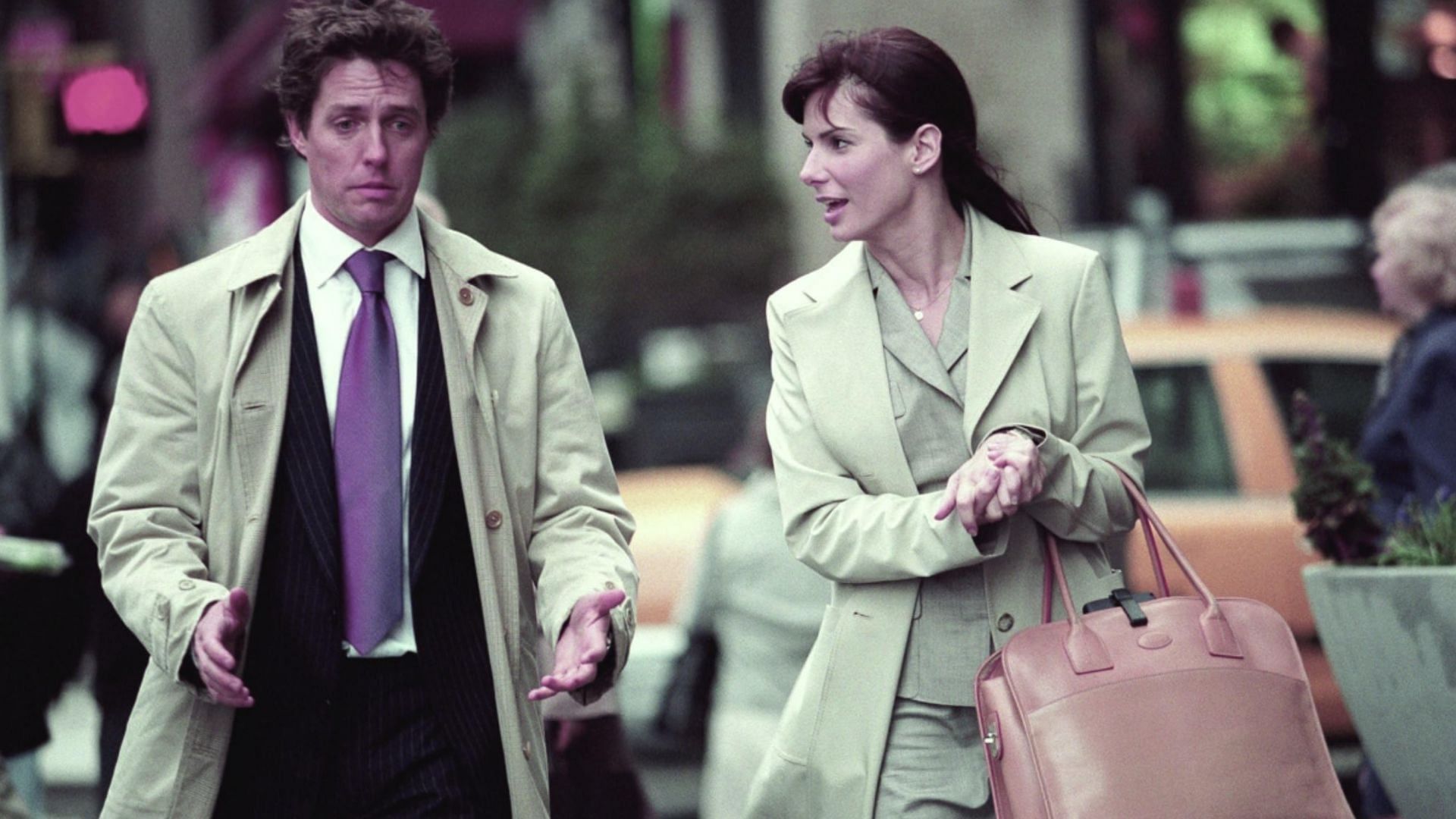 Hugh Grant and Sandra Bullock complement each other really well in this movie (Image via Warner Bros)