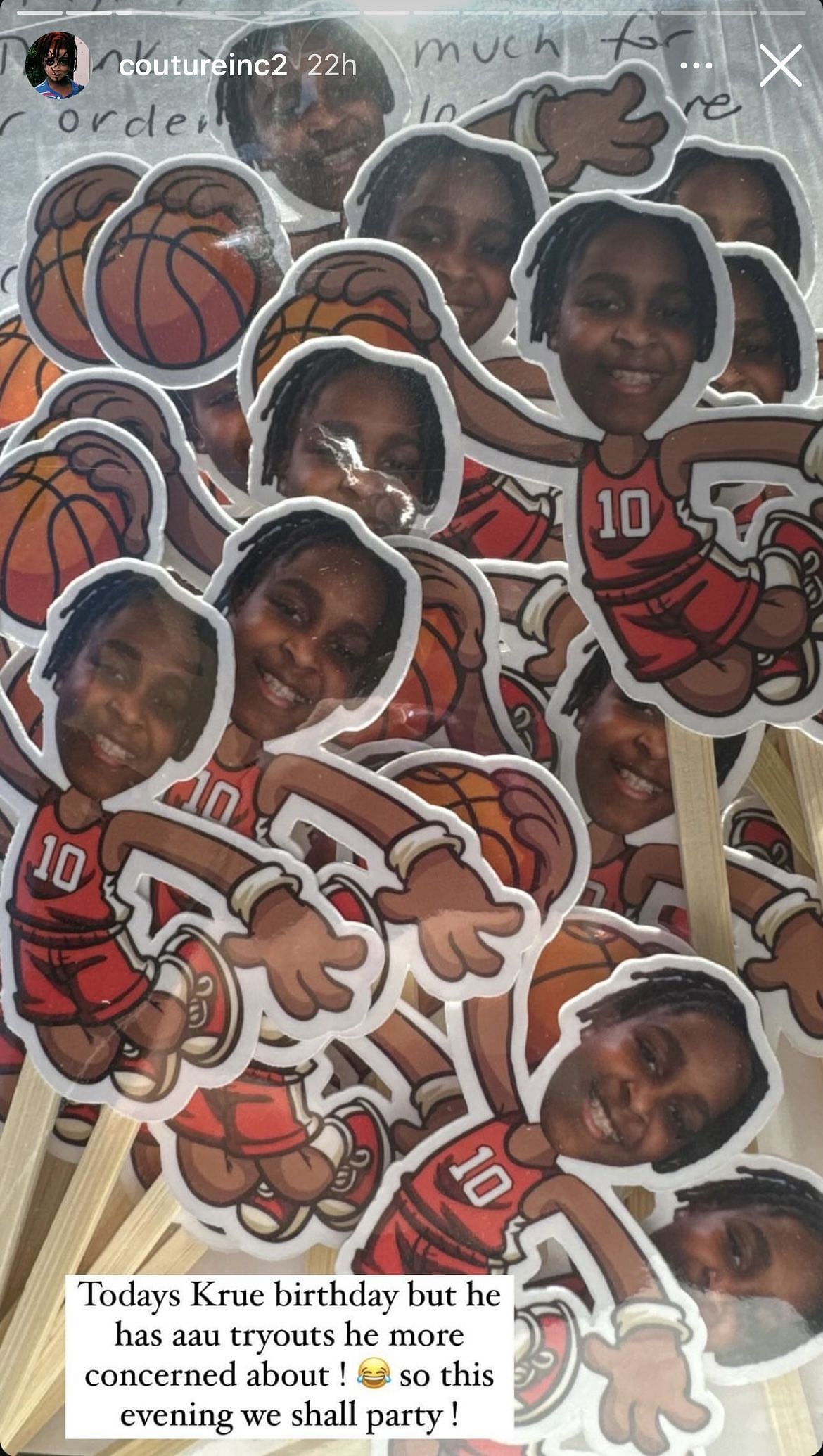 Anthony Edwards&#039; girlfriend shared adorable snap of son&#039;s face imprinted on basketball player cutout