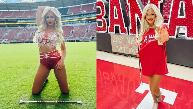 IN PHOTOS: Alabama Crimsonette Chloe Holladay shares glamorous BTS snaps from SI interview