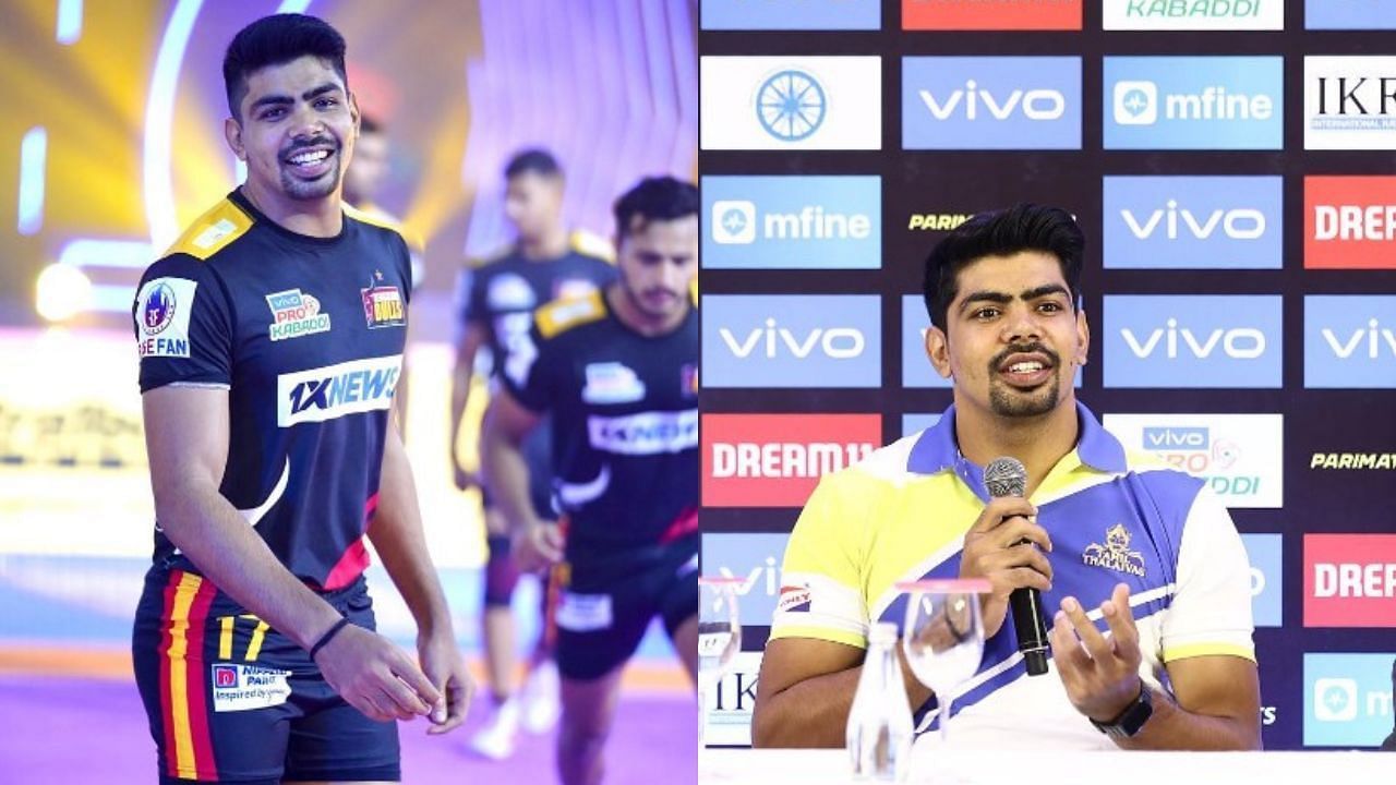 three times in pro kabaddi league season pawan sehrawat scored less than 50 points pkl history