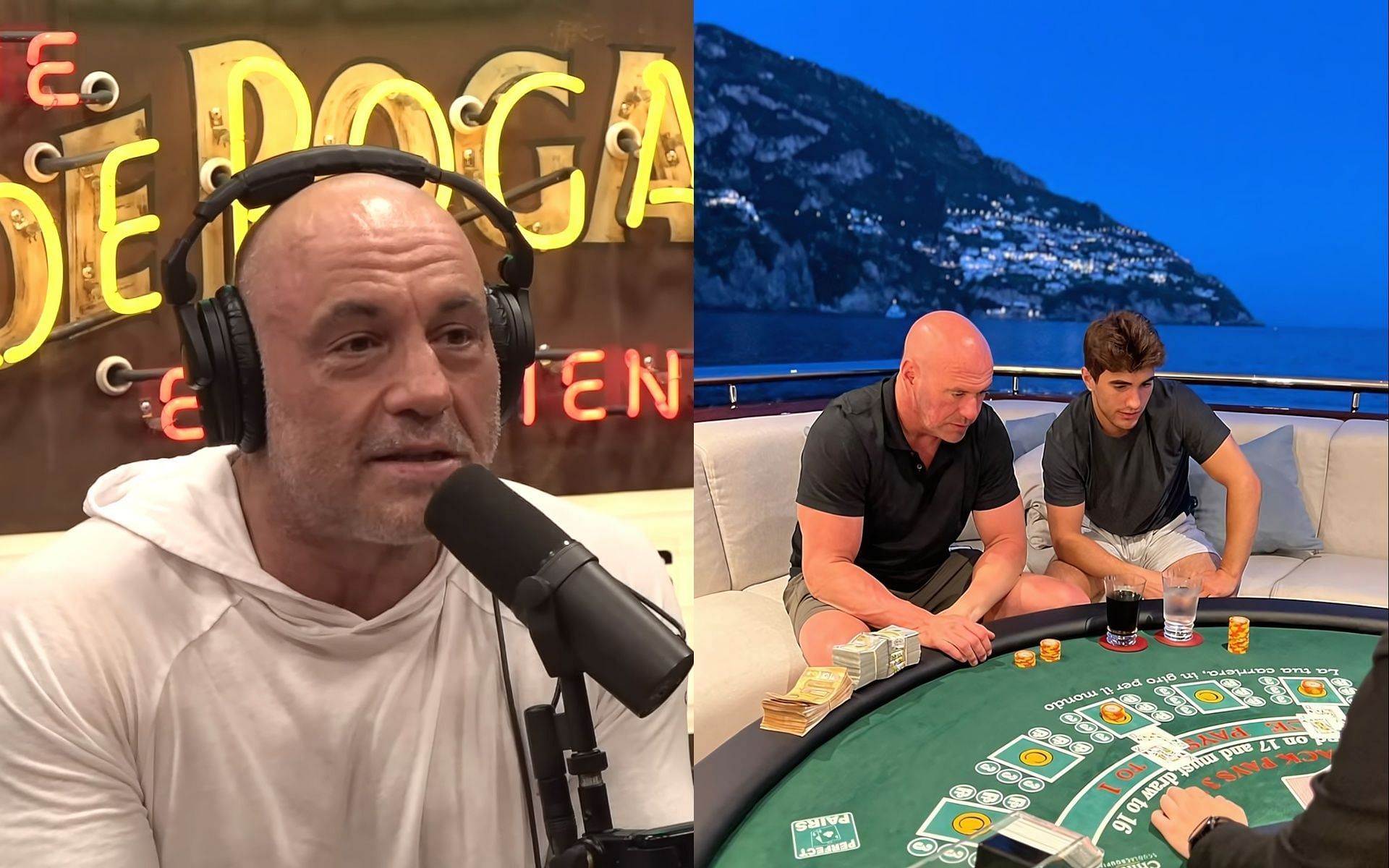 Dana White: When Joe Rogan Called Dana White's Love For Gambling A ...