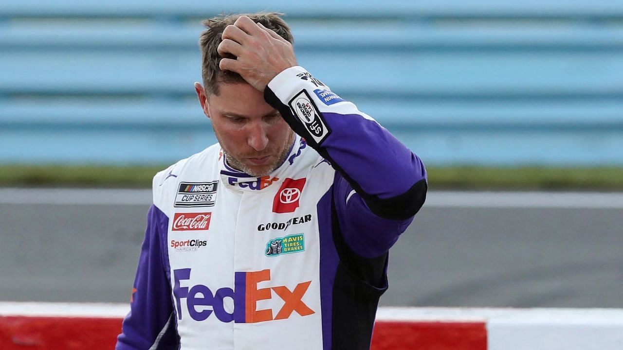 NASCAR driver Denny Hamlin reflects on Sunday