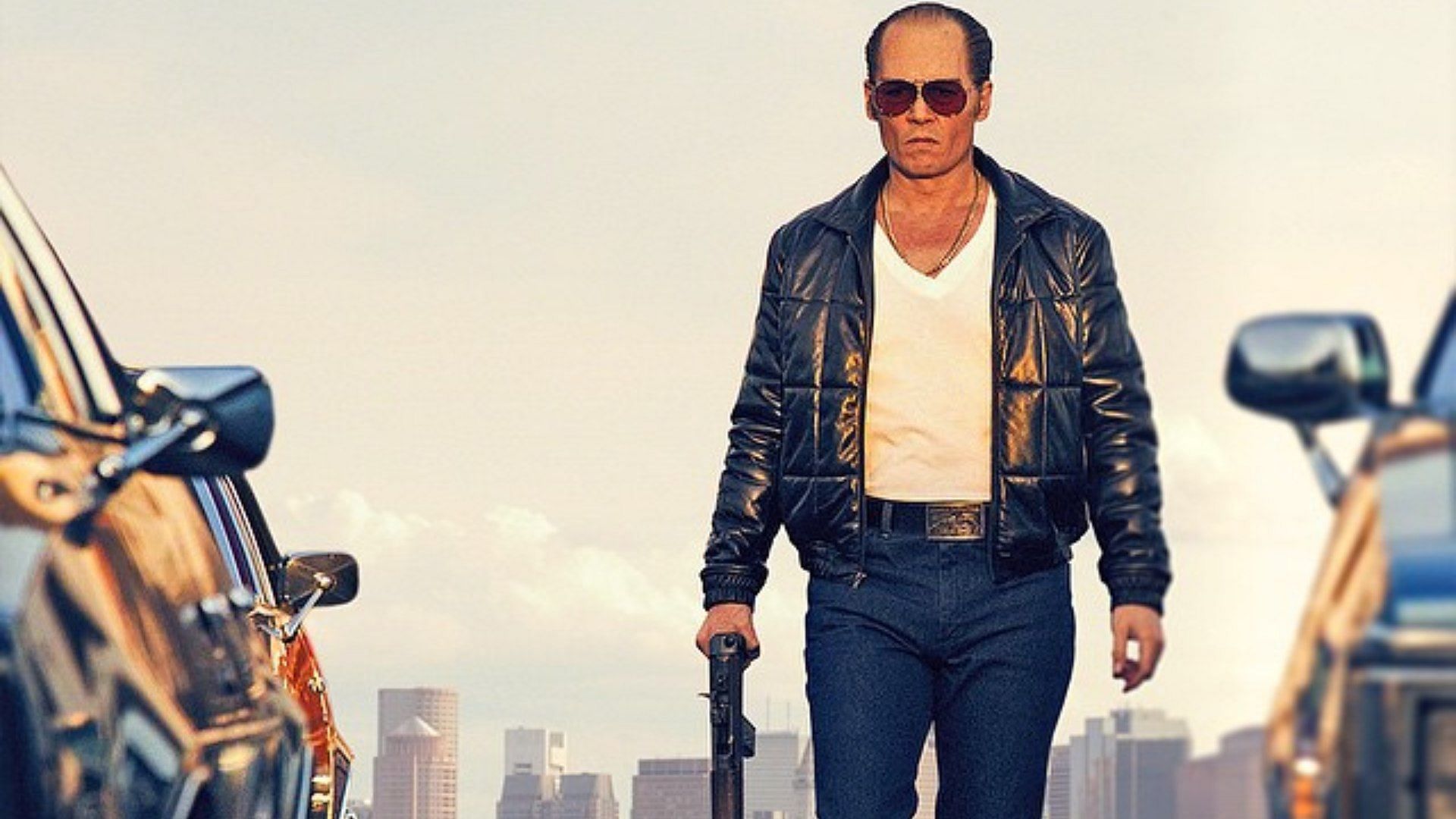 Johnny Depp seen as the mobster Whitey Bulger in Black Mass (Image via Instagram/@Blackmassmovie)