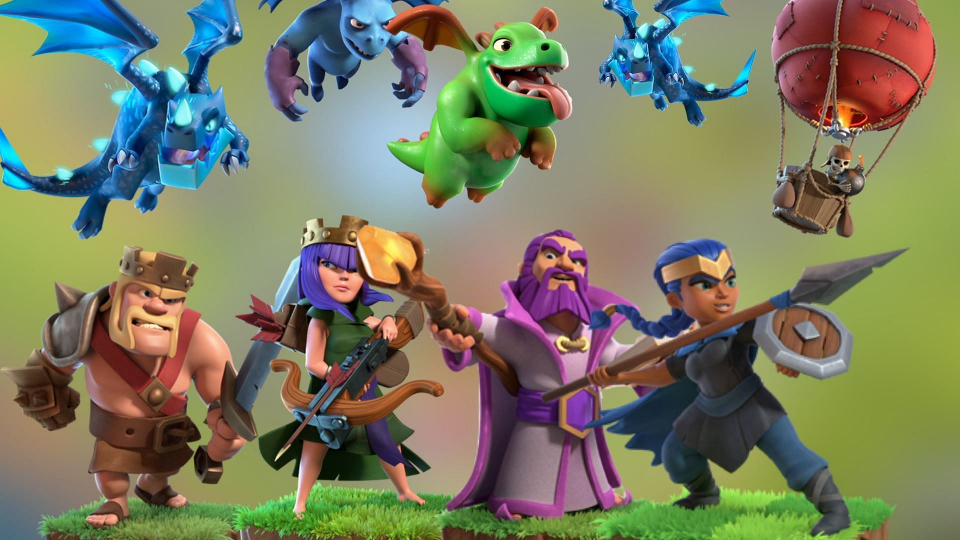 Town Hall 13 Mass Electro DragLoon attack strategy (Image via SuperCell)