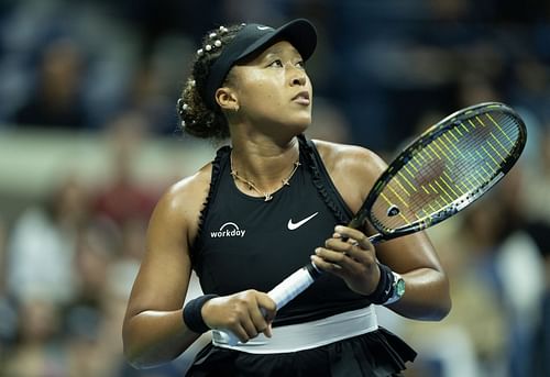 Naomi Osaka at the 2024 US Open (Source: Getty)