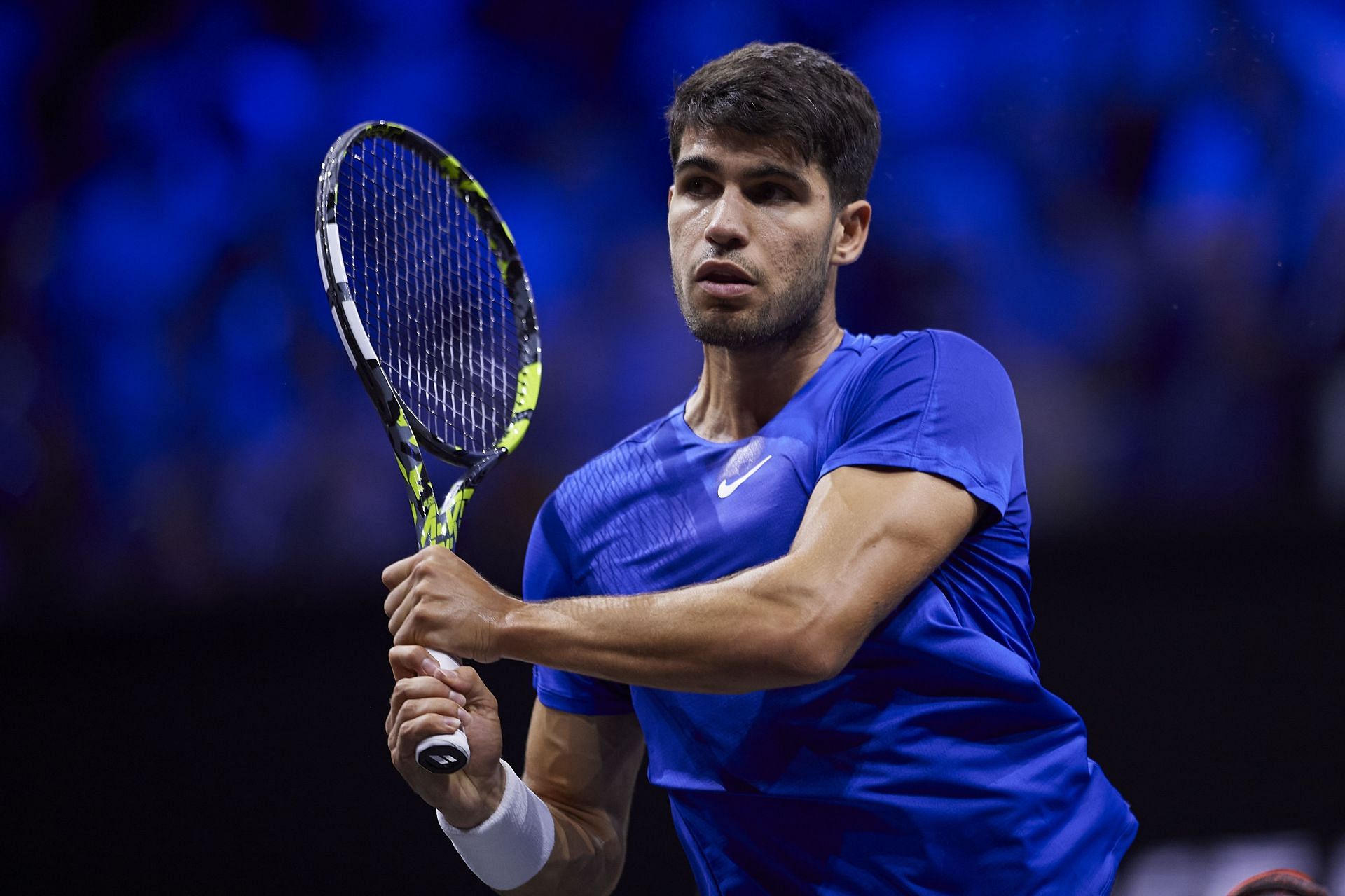 Alcaraz at the Laver Cup 2024 - Day 2 - Source: Getty