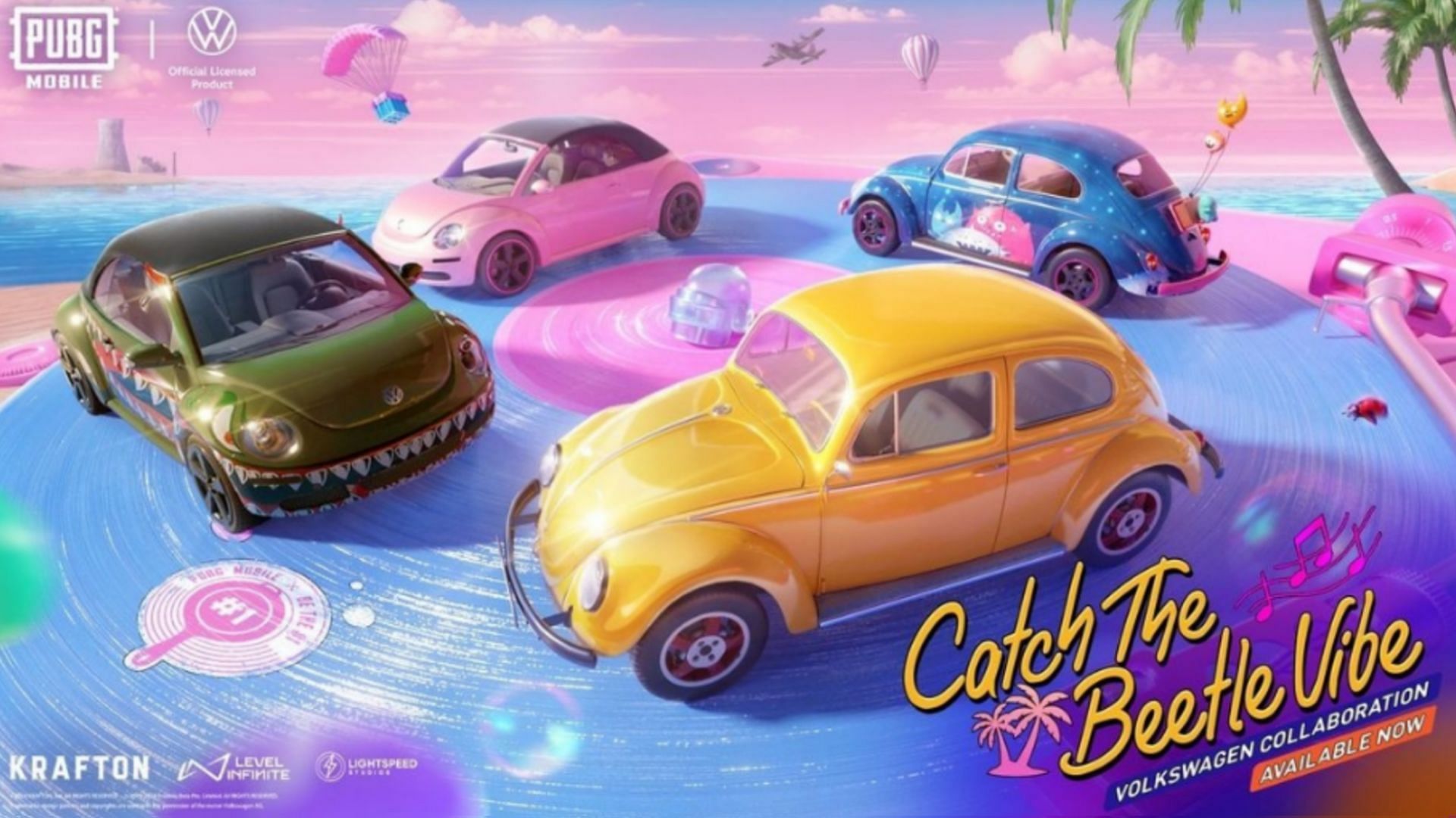 PUBG Mobile x Volkswagen collaboration Motor Cruise event is now live (Image via Krafton) 