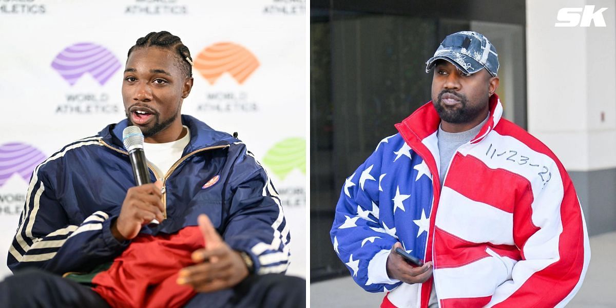 Noah Lyles said that he related to Kanye West