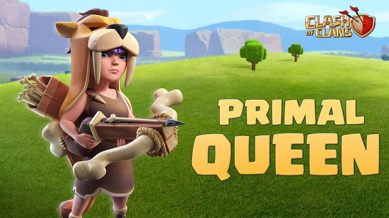 The Primal Queen has a tribal look (Image via Supercell)