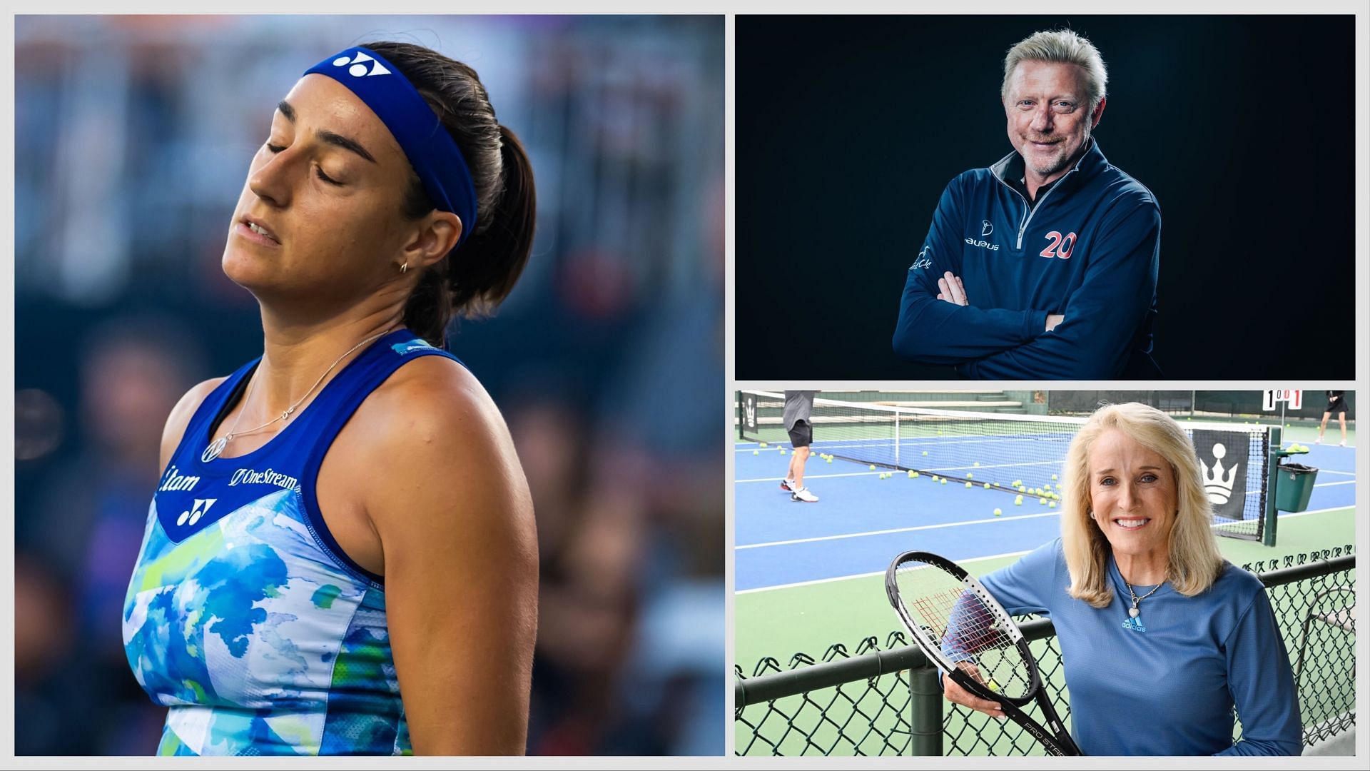 Caroline Garcia gets support from Boris Becker and Tracy Austin after mental health struggles