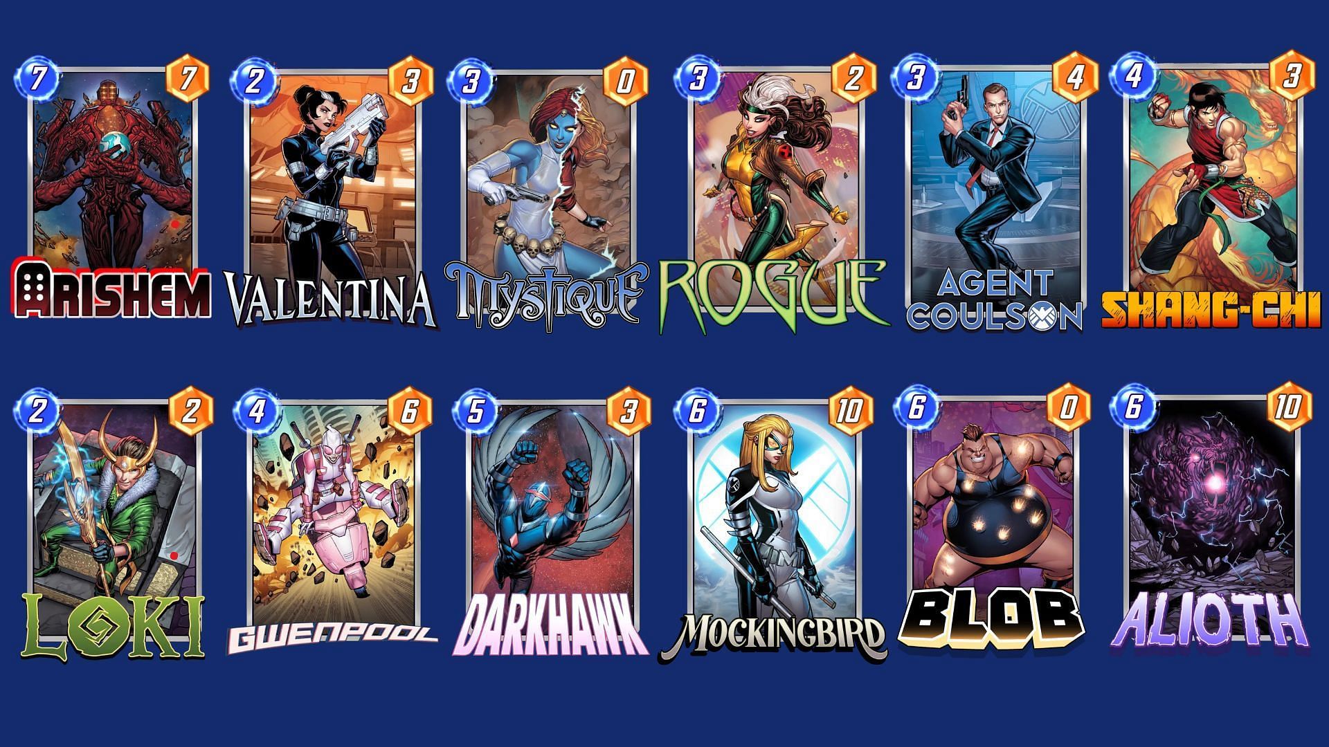 The Gwenpool Arishem Deck (Image via Nuverse)