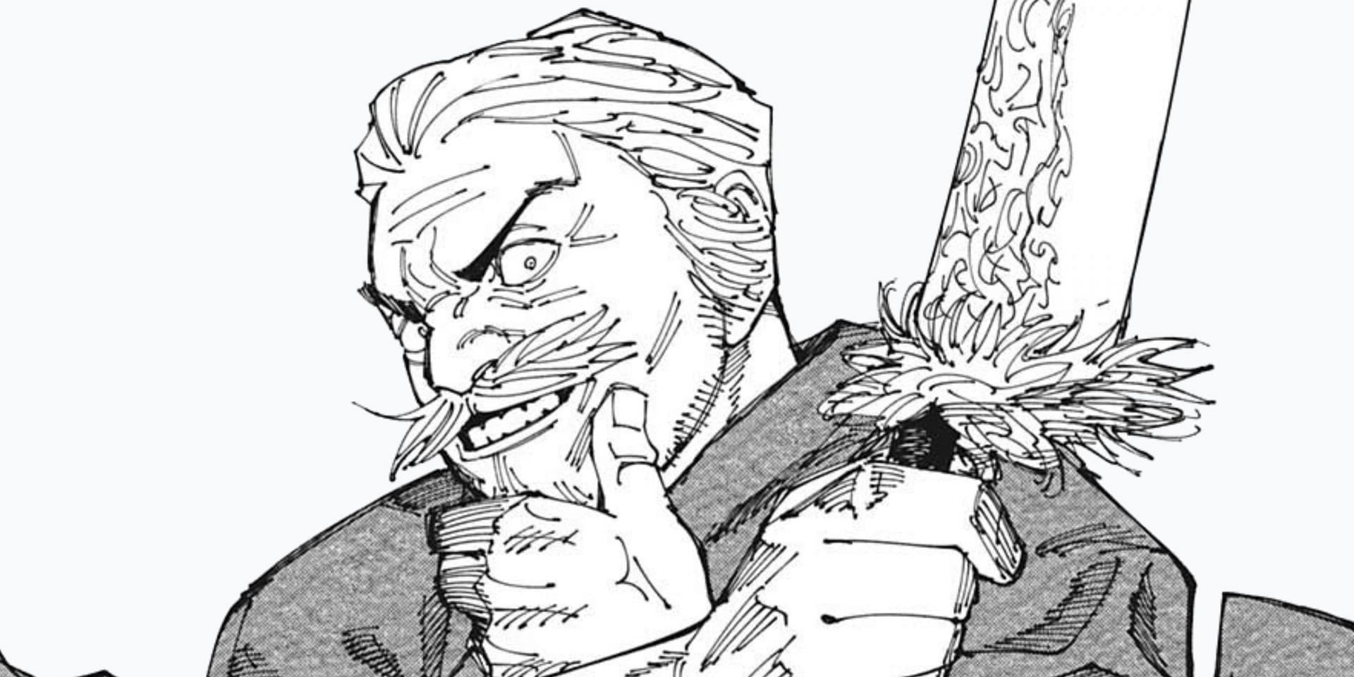 Daido Hagane as seen in manga (Image via Shueisha)