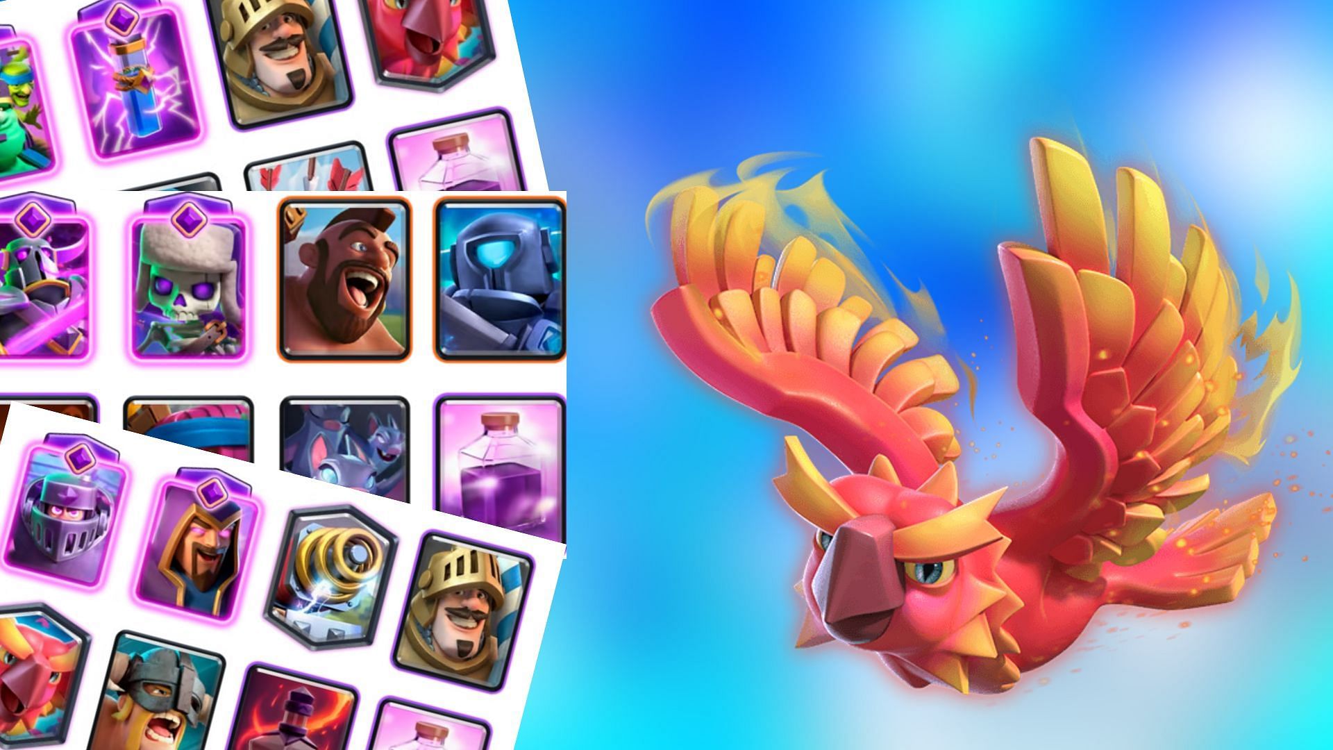 Best decks with Phoenix in Clash Royale (Image via SuperCell)