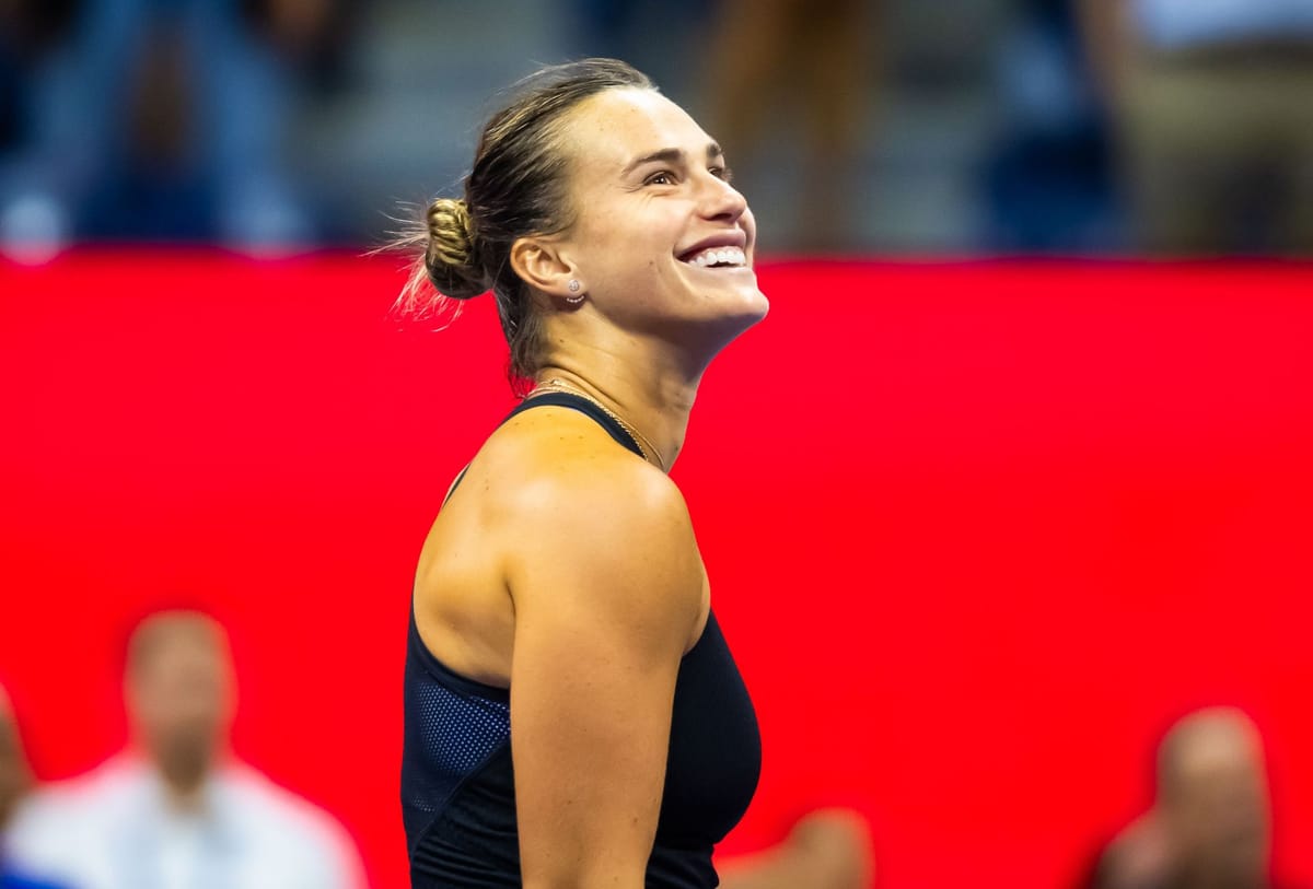 T-shirt US Open Tennis Aryna Sabalenka - Taille S à 3XL, 100% Coton, Unisexe, Neuf Avec étiquettes
