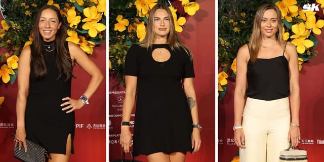 What on earth was the dress code?";"Aghast at Aryna Sabalenka's footwear" - Fans react to China Open players' party ft. Jessica Pegula, Paula Badosa What on earth was the dress code?";"Aghast at Aryna Sabalenka's footwear" - Fans react to China Open players' party ft. Jessica Pegula, Paula Badosa