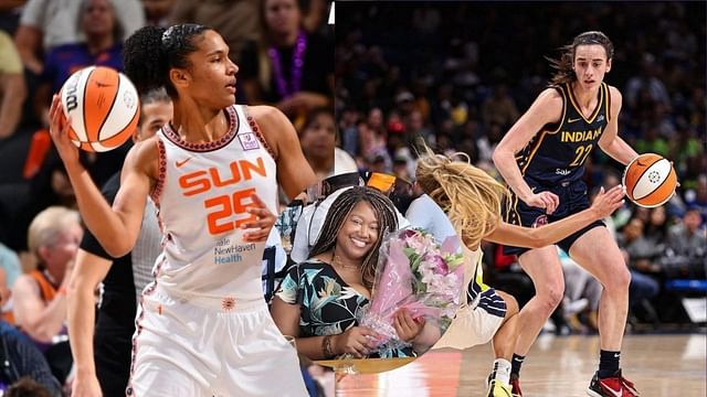 Natalie Esquires advices Sun to tank games and avoid Caitlin Clark&rsquo;s Fever in playoffs (Credit: Connecticut Sun, Indiana Fever, Natalie Esquire/Instagram)