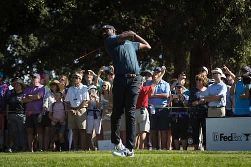 Sahith Theegala at the 2023 Fortinet Championship (Source: Getty)