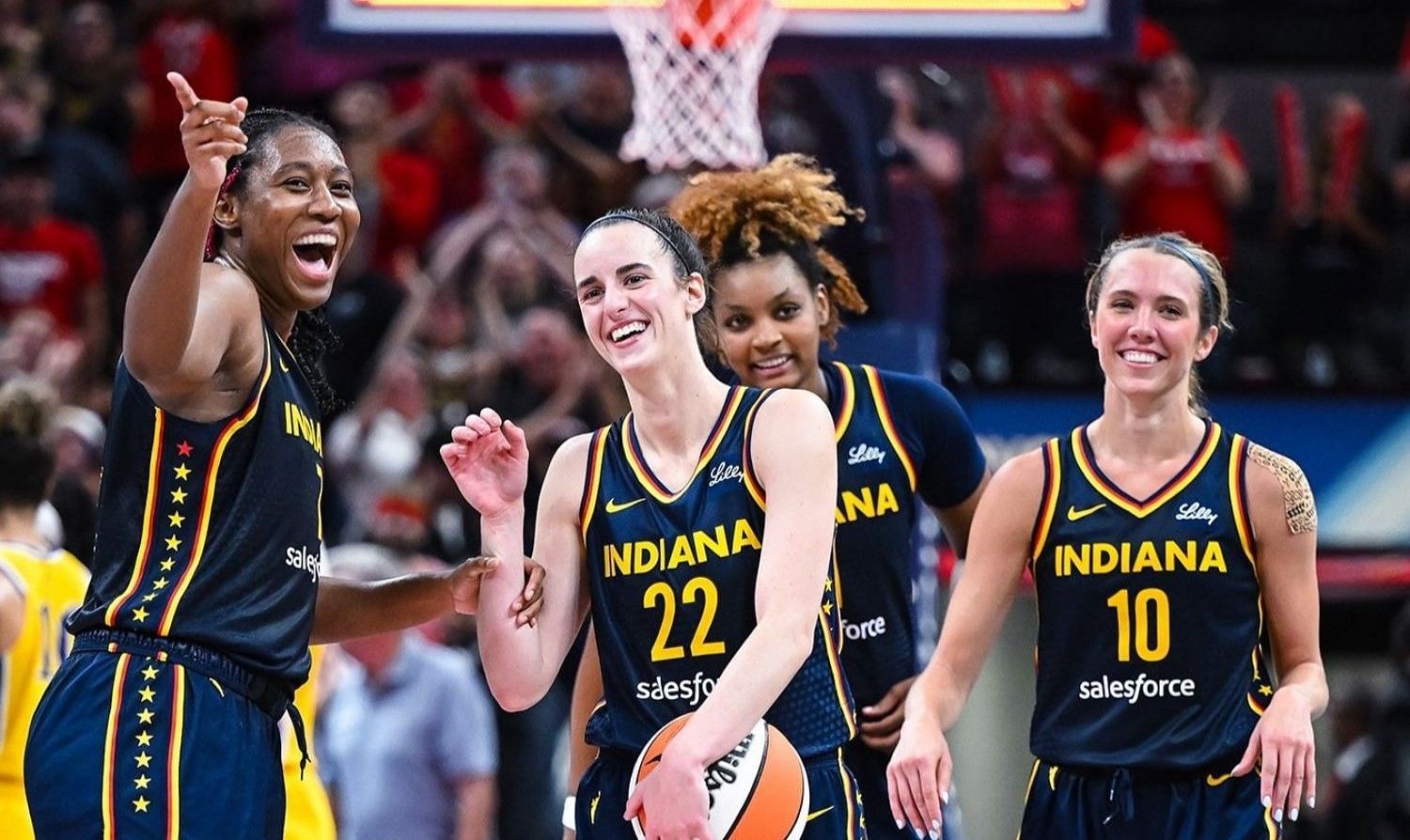 Where can you buy Indiana Fever&rsquo;s 2024 WNBA playoff tickets? (Photo from Indiana Fever X page)