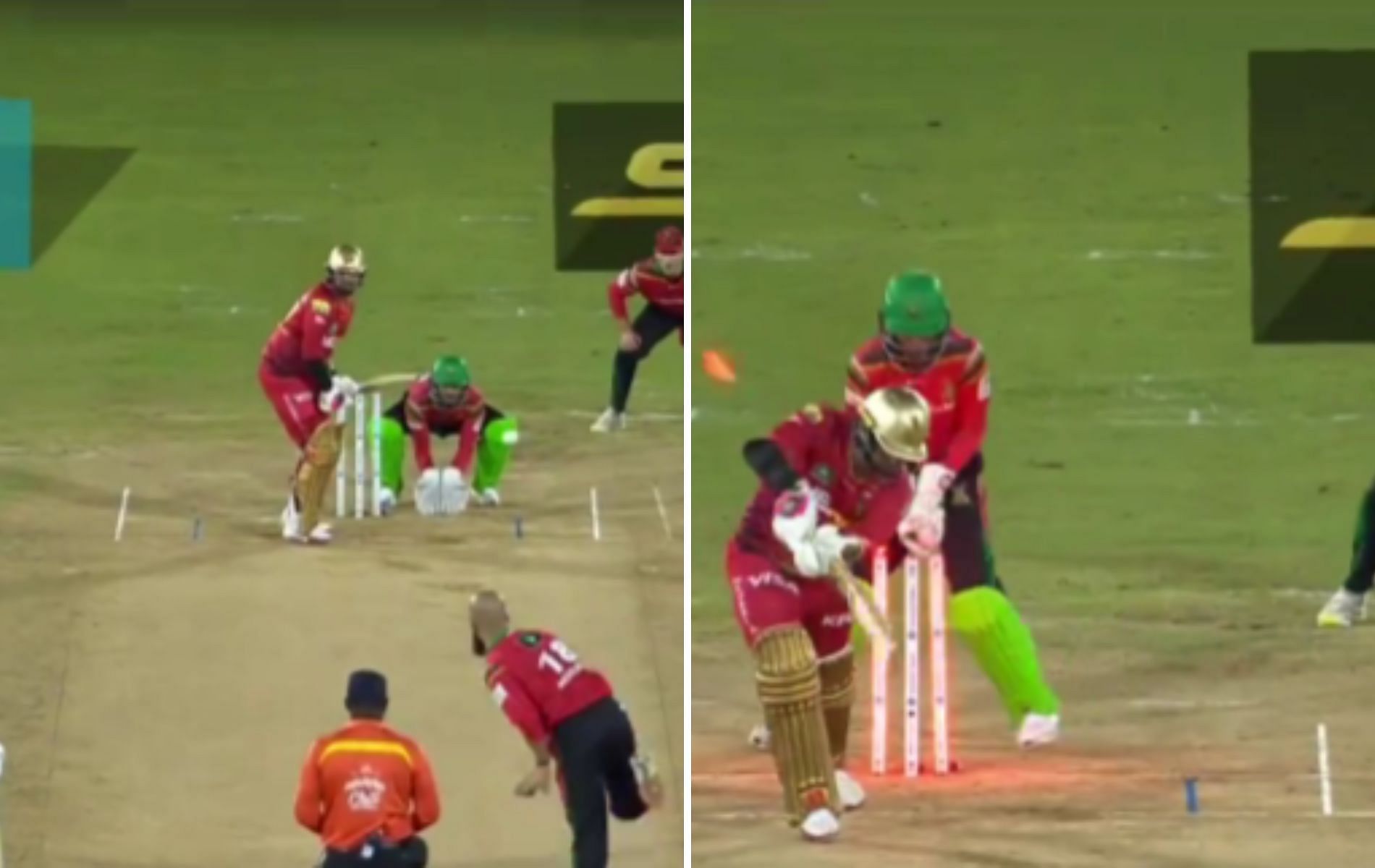 Ali gave Narine a taste of his own medicine [Credit: @CPL X handle]