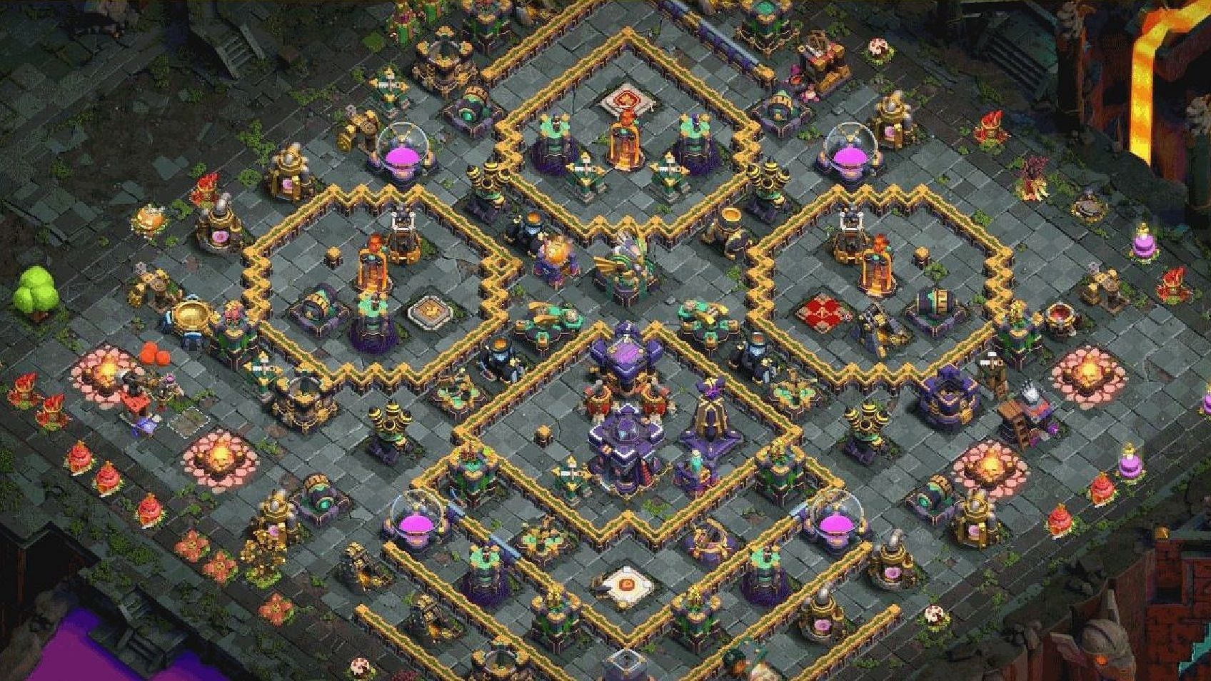 Anti-Air TH15 base (Image via Supercell)