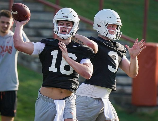 "Quinn Ewers has entered the portal": Texas world moves past its old leader after Arch Manning takes his first-ever SEC dub