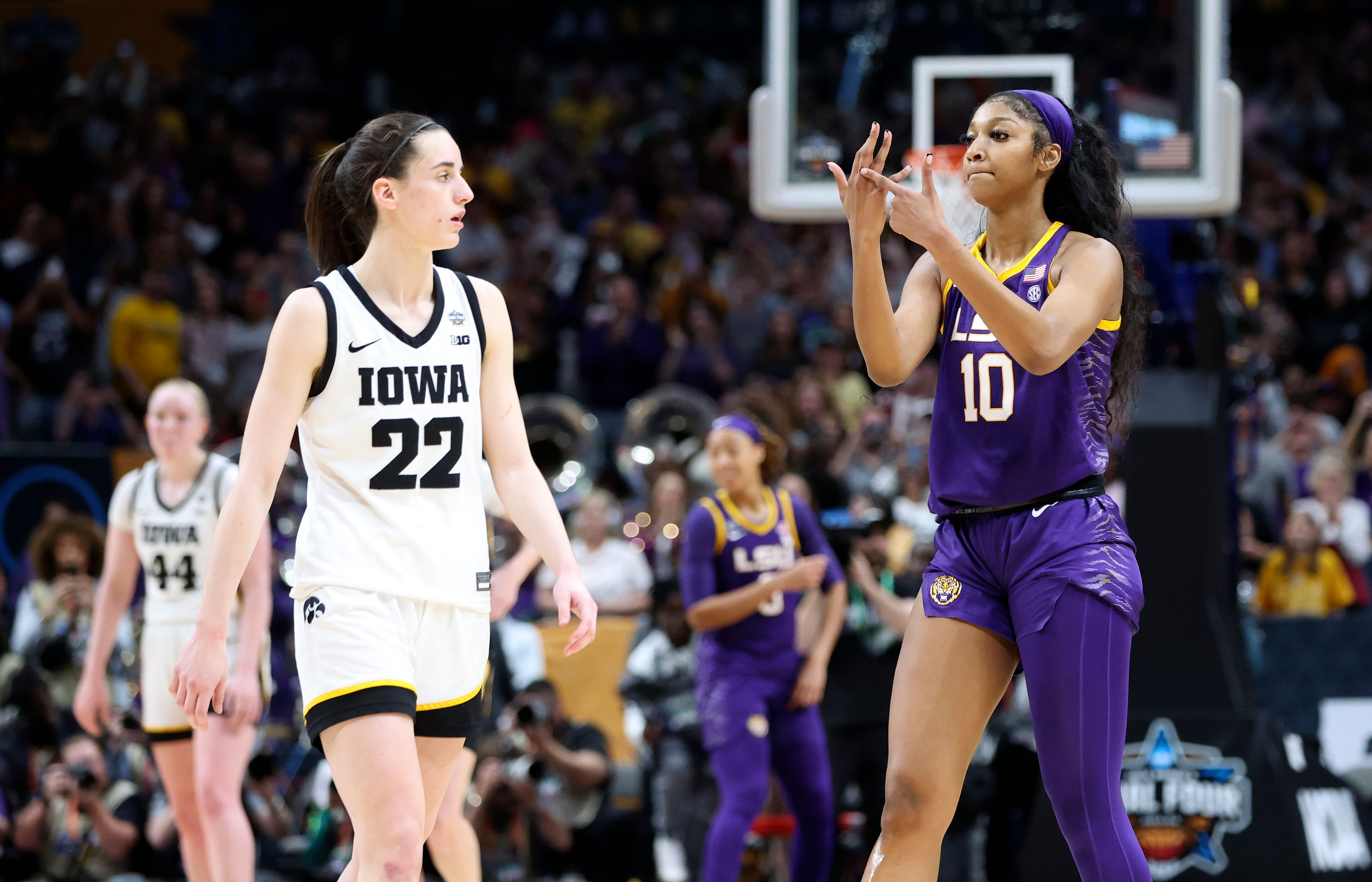 NCAA Womens Basketball: Final Four National Championship-Louisiana State vs Iowa - Source: Imagn