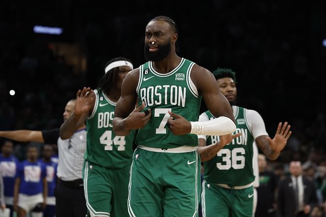 Jaylen Brown's Twitter spams bizarre content after apparently being hacked