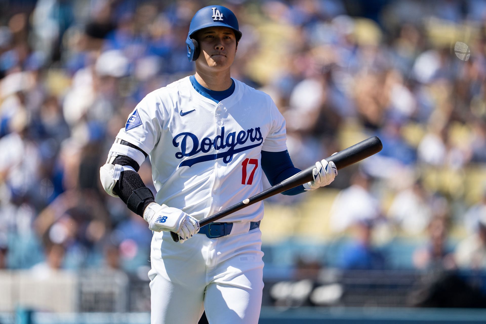 Shohei Ohtani in action against the Colorado Rockies - Source: Getty