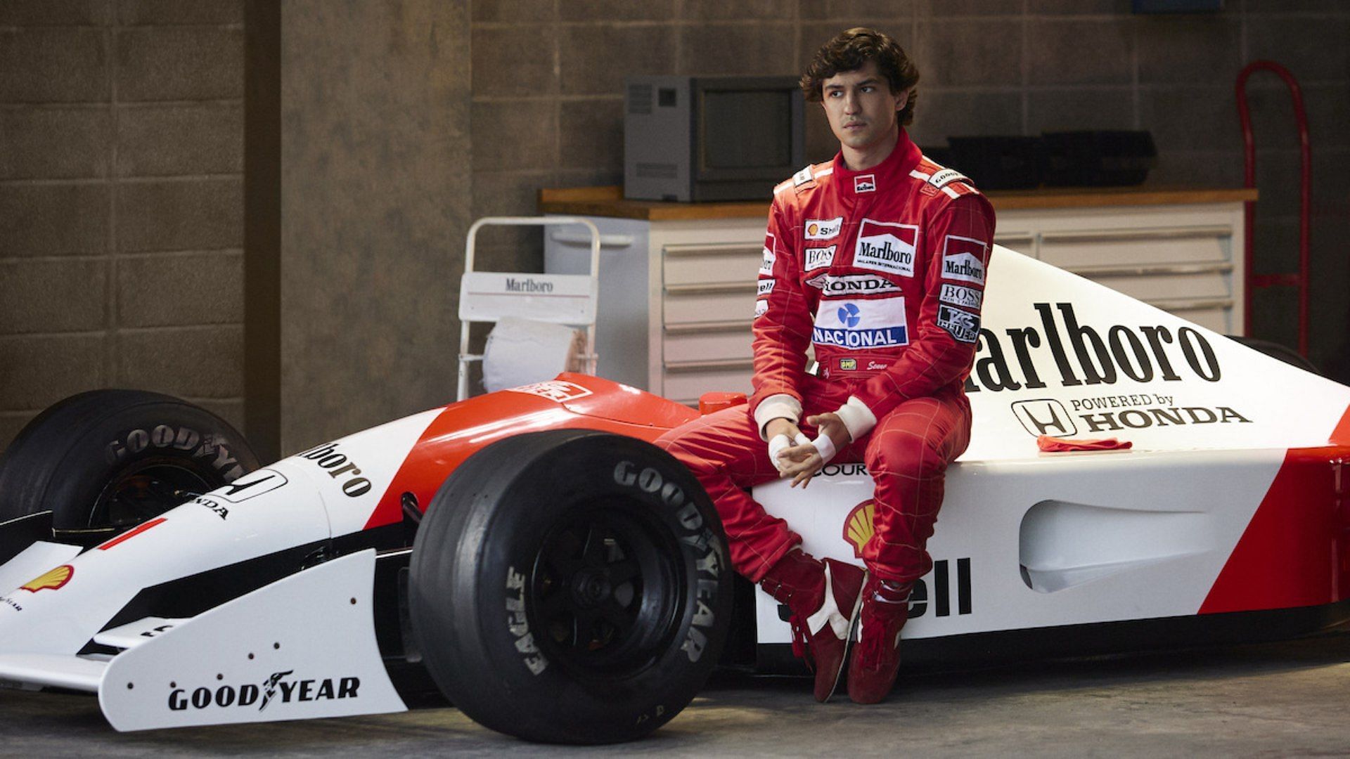 Gabriel Leone seen as Senna in the Netflix series (Image via Tudum by Netflix)