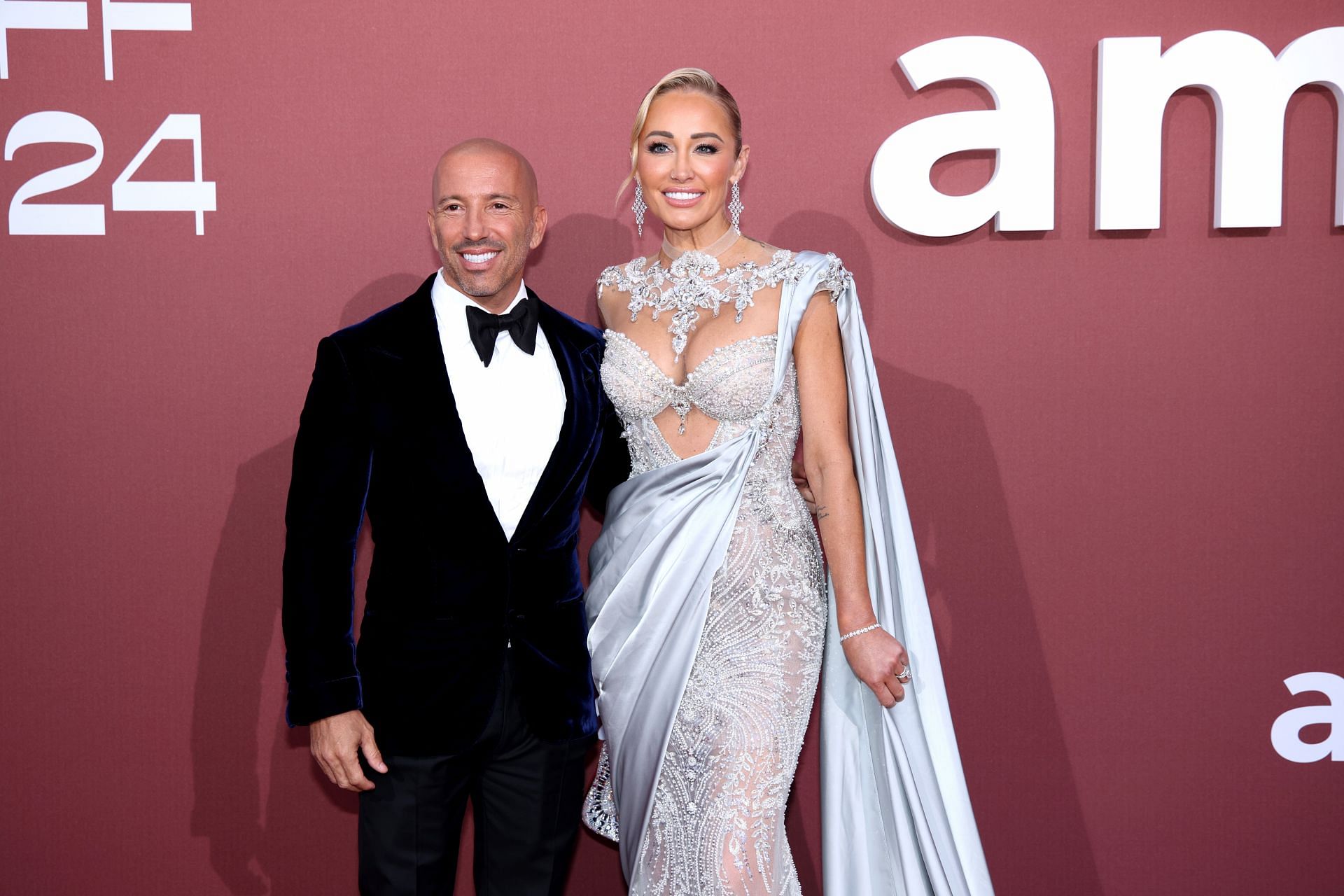 : Jason Oppenheim and Mary Fitzgerald of Selling Sunset at amfAR Gala Festival - Source: Getty