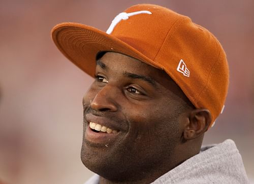 Former Heisman Trophy winner Ricky Williams, shown here in 2010, is Texas's top all-time rusher. (Photo Credit: IMAGN)