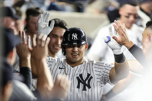 Jasson Dominguez remains in the minor leagues for the moment (Photo Credit: IMAGN)